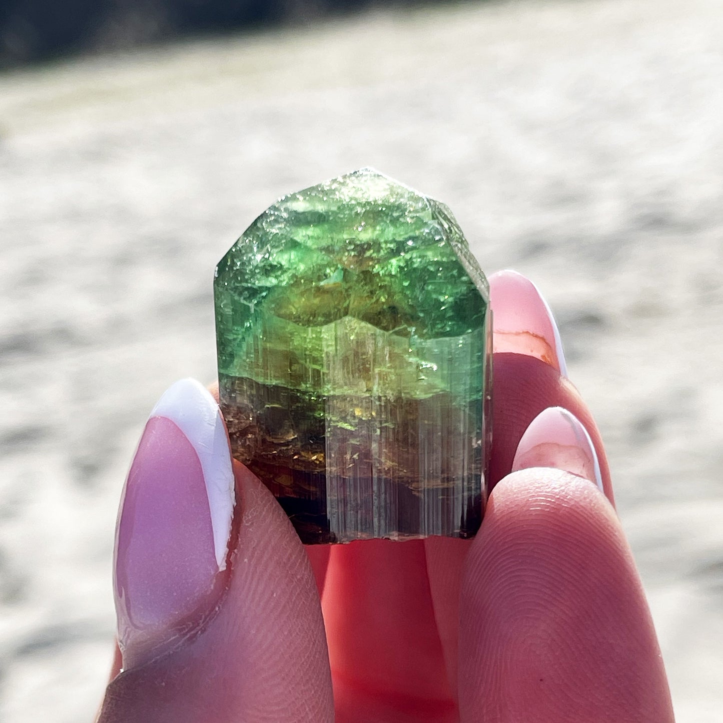 Tourmaline Marvel: Exclusive Gem from 2016 Extraction! Barra de Salinas Brazil