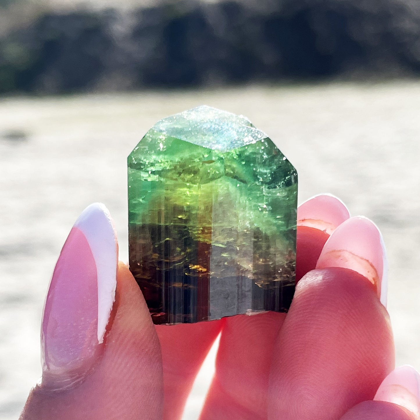 Tourmaline Marvel: Exclusive Gem from 2016 Extraction! Barra de Salinas Brazil