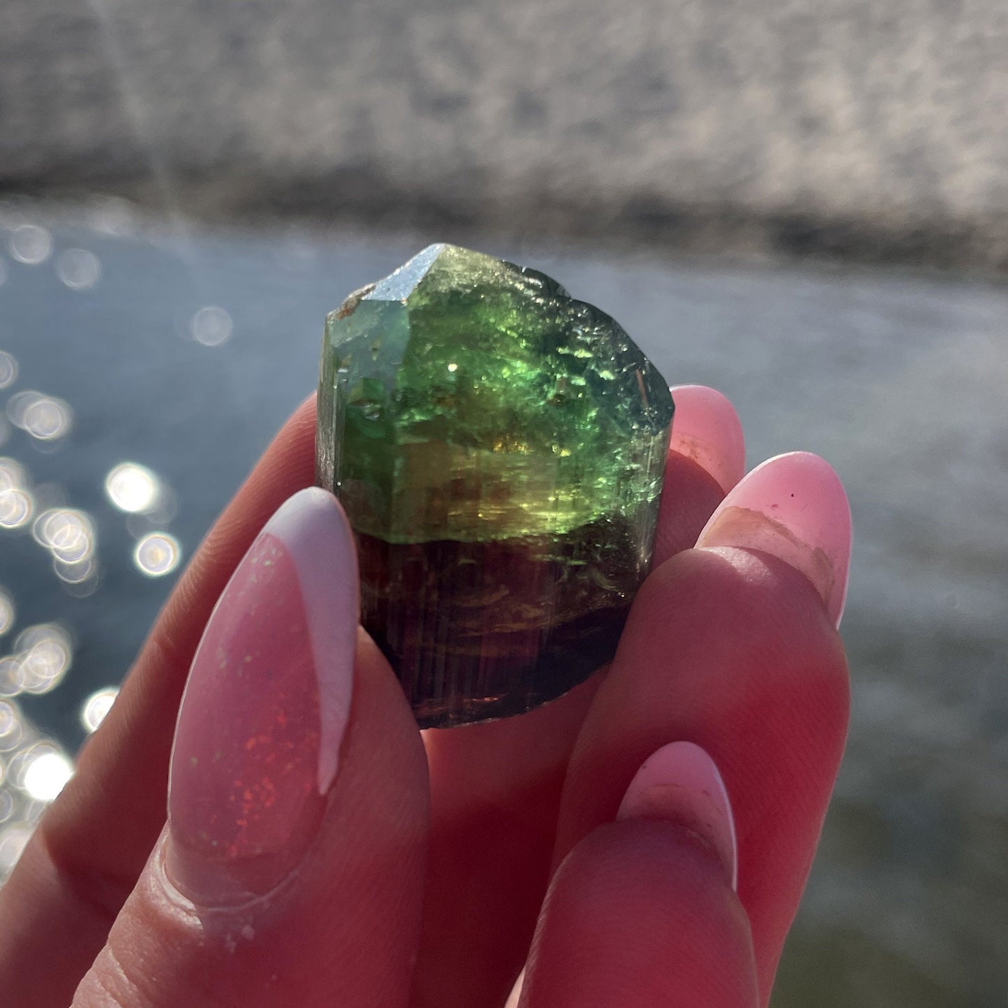 Tourmaline Marvel: Exclusive Gem from 2016 Extraction! Barra de Salinas Brazil