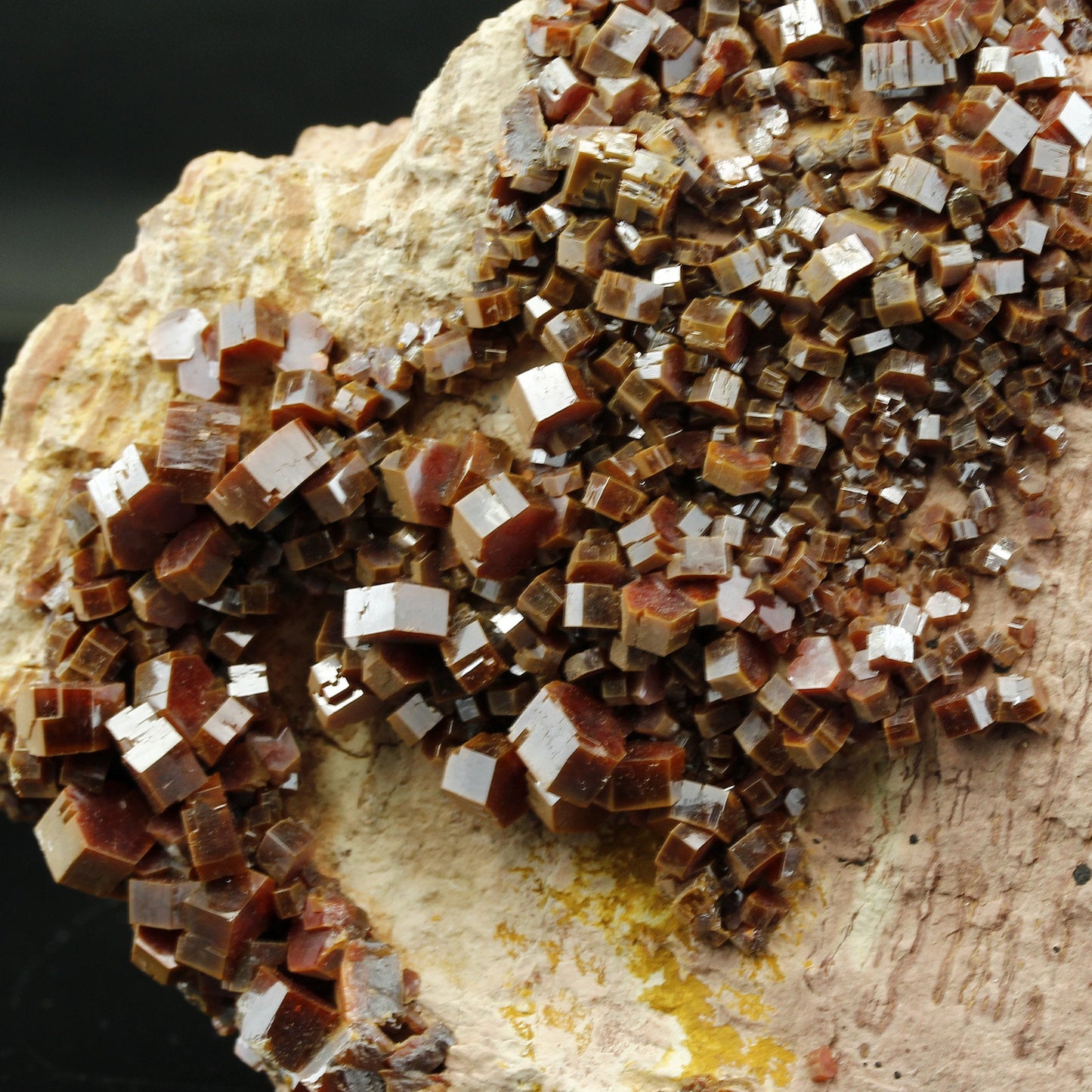 Perfect! VANADINITE on Baryte, Extraordinary Specimen, Morocco