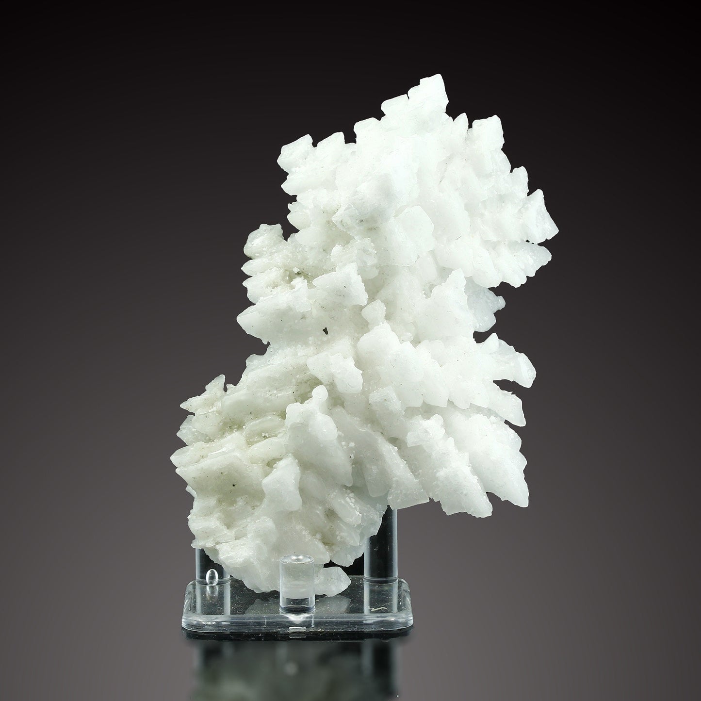 PERFECT! Fantastic! WHITE Halite Stalactite, Poland , Rudna Mine