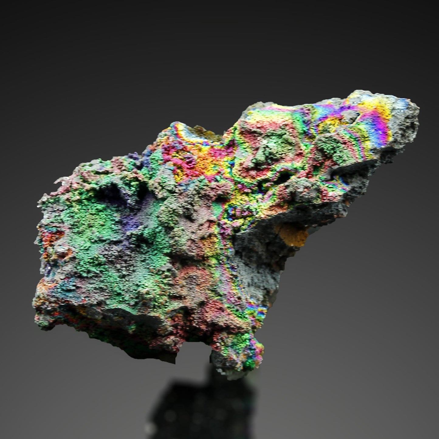 Skittles Pocket! Rainbow! HEMATITE var. TURGITE Graves Mountain Usa A-22