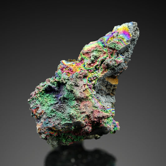 Skittles Pocket! Rainbow! HEMATITE var. TURGITE Graves Mountain Usa A-22